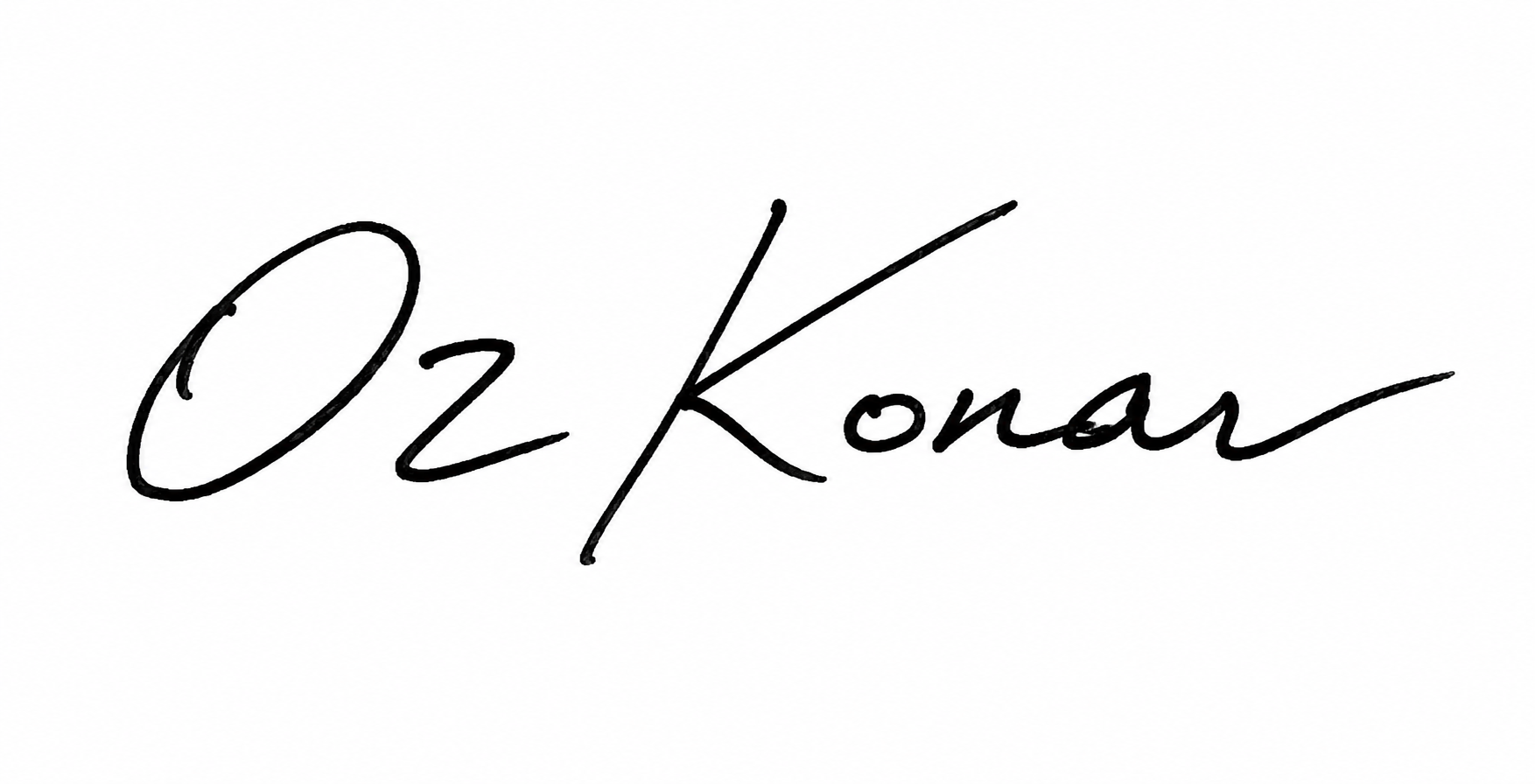 Oz Konar Signature